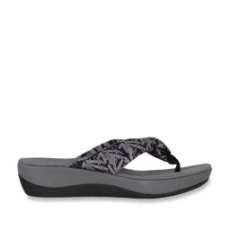 Clarks Women's Black Thong Wedges-image-18