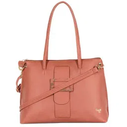 Baggit L Repulse Wood Red Solid Medium Handbag-image-23