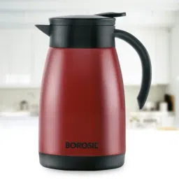 Borosil Red Stainless Steel Teapot Flask - 1500 ml-16