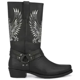 Delize Men's Black Cowboy Boots-image-86