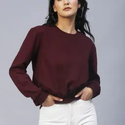 Rigo Red Fleece Pullover-image-2