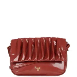Baggit Red Textured Medium Sling Handbag-image-50