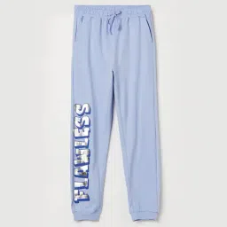 Fame Forever by Lifestyle Girls Blue Trackpants-image-29