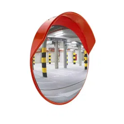 Safe Cure ‎Wall Mount Enhance Security and Visibility Convex Mirror for Driveway 100 cm Pack of 3 Pc-7