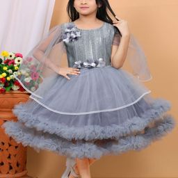 Bongprince Net Fit & Flare Dress-image-69