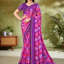 Anouk Pure Chiffon Saree-picture-13