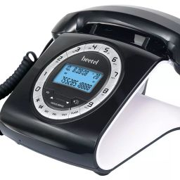 Beetel M73 Retro Phone Black, Silver-26