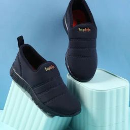 Liberty Kids Navy Blue Slip-On Shoes-image-47