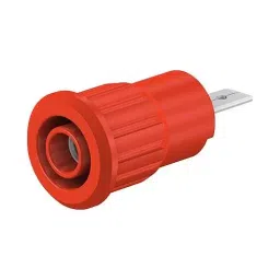 Staubli SOCKET, 4MM, PRESS-FIT, RED, PK5, 23.3160-22 (Pack of 5)-image-7
