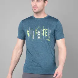 Force NXT Blue Regular Fit Sports T-Shirt-image-46