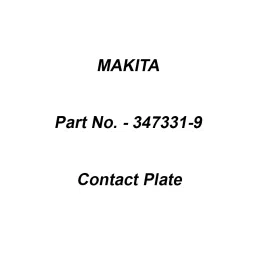 Makita Contact Plate Suitable For DTR180, Part No 347331-9-26