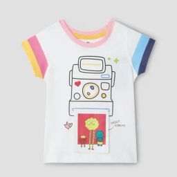 The Souled Store Kids Multi-Color Cotton Graphic T-Shirt-image-40