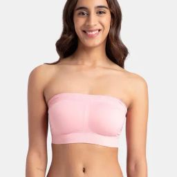 Jockey Pink Solid Bralette Bra-picture-40