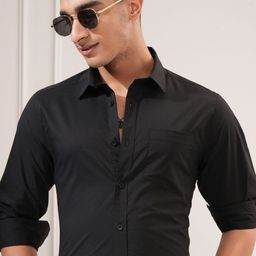 HIGHLANDER Men Slim Fit Opaque Casual Shirt-picture-18