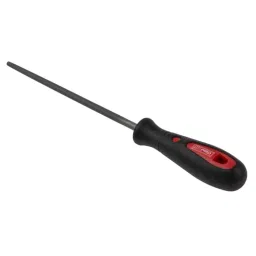 RS PRO 150mm, Second Cut, Round Engineers File with Soft-Grip Handle Model No 1611480 image 2