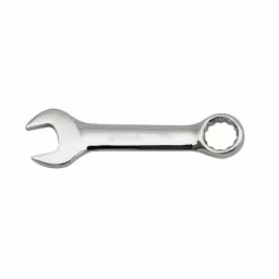 Ajay 15 mm Chrome Vanadium Steel Chrome Finish Ellitical Model Polish Stubby Spanner, AJ-110-image-70