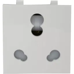Schneider Electric Zencelo 3 Pin 16 A 2 Module Socket White, IN8426/16-18