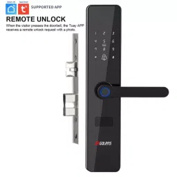 GOLENS Wi-Fi Digital Door Lock with Biometric, X33 image 3