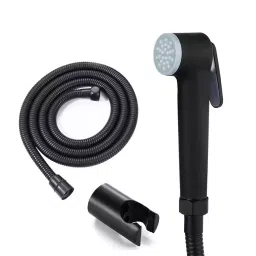 CLINTON Acrylonitrile Butadiene Styrene Chrome Health Faucet Gun with Hose Pipe-4