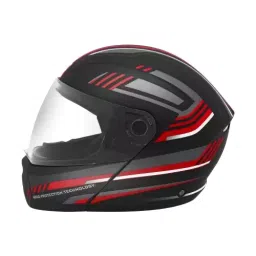 Studds NINJA ELITE SUPER D1 DECOR Matt Black 580 mm Large Full Face Flip-up Helmet, D1 MATT BLACK N2-28