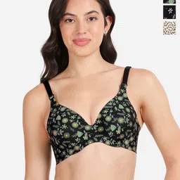 shyaway Floral Bra Medium Coverage Underwired Lightly Padded-picture-53