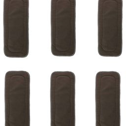Sparkle Joy Reusable Diaper Insert Pack of 6 - Black-15
