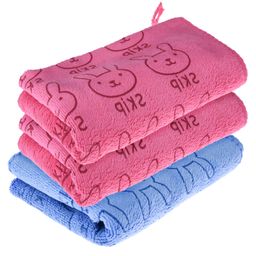 Kuber Industries Cleaning Towel | Reusable Cleaning Towel for Baby | Duster Towel for Home Cleaning | Skip Cleaning Cloth Towel with Hanging Loop | 30x40 | Pack of 3 | Multi-image-102