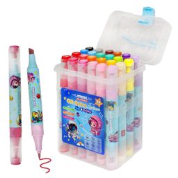 FunBlast Space Theme 2 in 1 Color Marker Set - 24 Pcs Multicolor-3