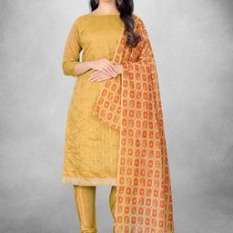 HERE&NOW Embroidered Sequinned Unstitched Dress Material-image-65