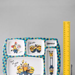 Minions 5 Partition Plate - Multicolour image 3