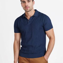 Celio Men Polo Collar Pockets T-shirt-image-5