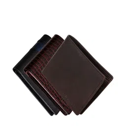 Hayes London Men Pack of 3 Genuine Leather with RFID Blocking Wallets Combo-picture-20