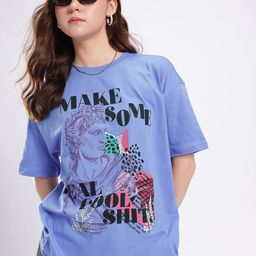 glitchez Cool Vibe Graphic Printed Oversized T-shirt-image-50