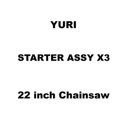 Yuri Starter Assy X3 Spare for 22 inch (558 mm) Chainsaw-image-63