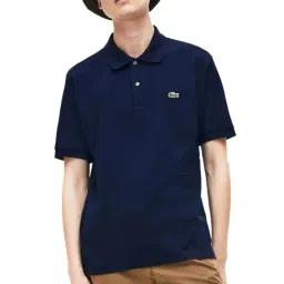 Lacoste Navy Blue L.12.12 Classic Fit Polo T-Shirt-image-64