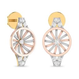 PC Jeweller Dallin 18k Rose Gold Earrings for Women-image-51