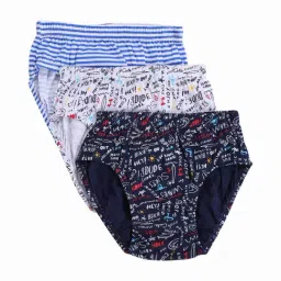 Bodycare Kids Assorted Printed Briefs (Pack Of 5)-0