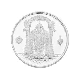 Sri Jagdamba Pearls Balaji 999 Silver 10gm Silver Coin-image-63