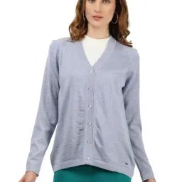 Monte Carlo Violet Full Sleeves Cardigan-picture-41