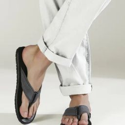 Privo by Inc.5 Men's Grey Thong Sandals-image-55