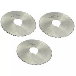 Assorts Keyway Hole Slitting Saw Cutting Blade High Speed Steel 100 TPI 100 mm OD 1 mm Thickness (Pack of 3)-picture-26