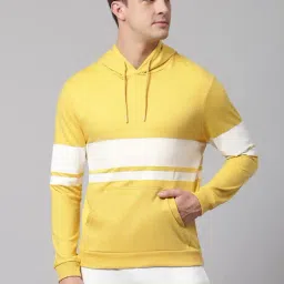 Dennis Lingo Multi Regular Fit Striped Hooded Sweatshirts-picture-15