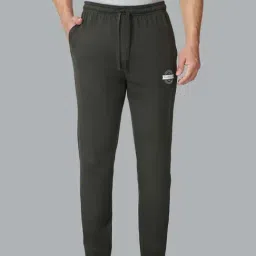 Van Heusen Regular Fit Drawstring Waist Functional Pockets Trackpants - Moss Green-image-54