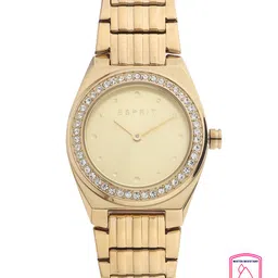 ESPRIT Women Gold-Toned Analogue Watch ES1L148M0065-10