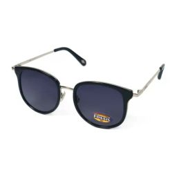 Fossil Dark Blue Cat Eye UV Protection Sunglasses for Women-image-83