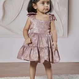 VASTRAMAY Girls Pink Dress-image-50