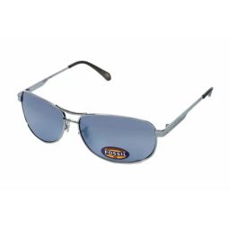 Fossil Dark Blue Square UV Protection Sunglasses for Men-image-93