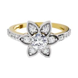 Sparkles 14k (585) Yellow Gold Lab Grown Diamond Rings-image-55