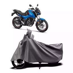 Auto Pearl Two Wheeler Cover with Bag for Hero Xtreme 160 R, Silver-image-111