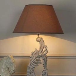 Kapoor Lamp Shades Wood Sabre Table Lamp With Shade-33